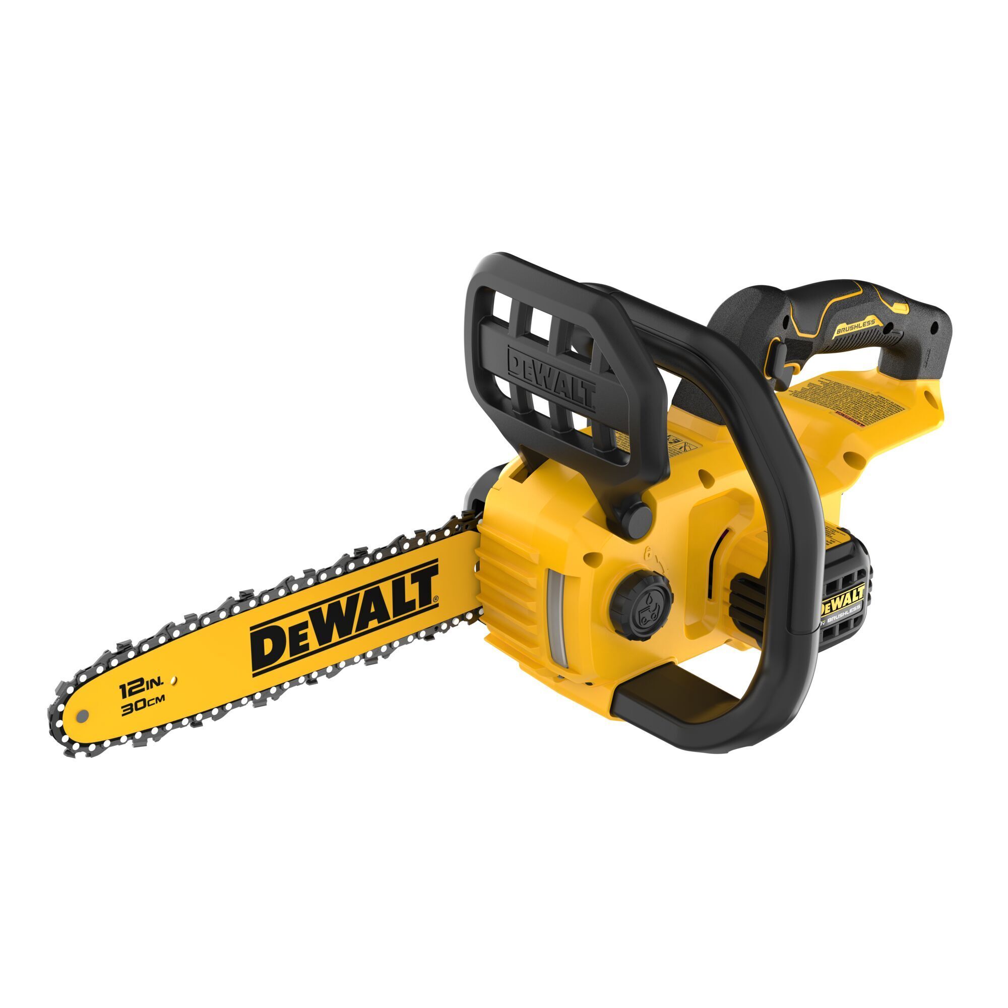 DEWALT 20V MAX Cordless Chainsaw — 12in., Brushless, Lightweight, Tool Only, Model# DCCS621B